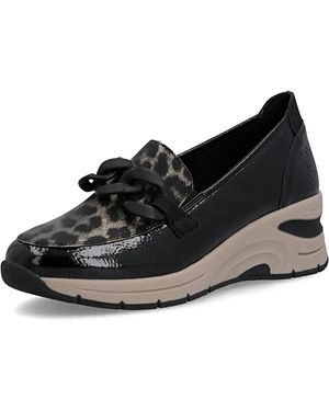 Rieker Slipper N9350 - Schwarz