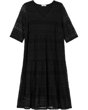 Sheego Kleid - Schwarz