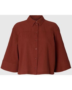 SELECTED Bluse - Rot