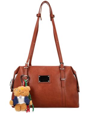 myMo Schultertasche - Braun