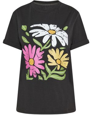 SANIKA T-Shirt - Schwarz