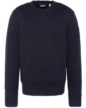 Schott Nyc Pullover - Blau
