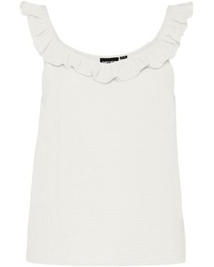 Pieces Top 'Pcsastina' - Weiß
