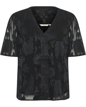 Cream Bluse Yana - Schwarz