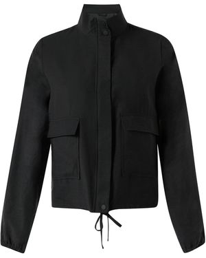comma casual identity Übergangsjacke - Schwarz