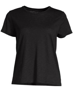 Casall Sporttop Soft Texture Tee - Schwarz