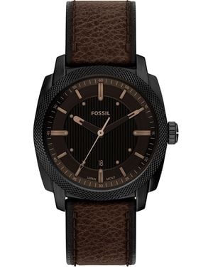 Fossil Uhr Machine - Schwarz