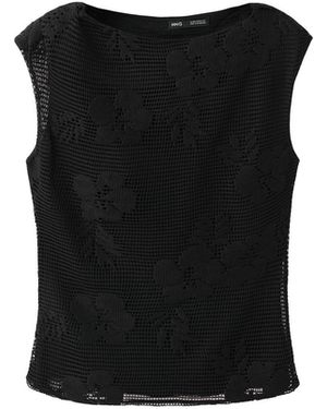 Mango Stricktop Hibiscus - Schwarz