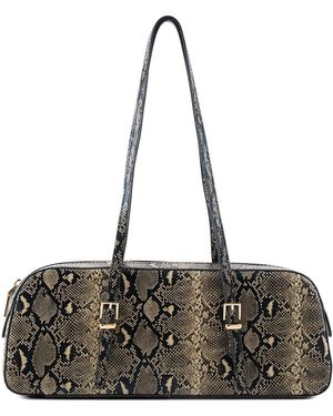 SEIDENFELT Schultertasche Lilleby - Schwarz