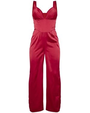 Chi Chi London Jumpsuit - Rot