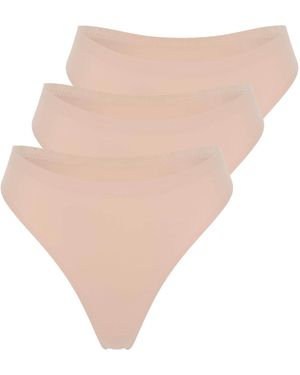 Schiesser String Invisible Soft - Natur