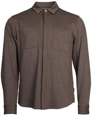 KLEINIGKEIT Shirt Peter Maffein - Braun