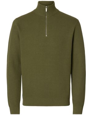 SELECTED Pullover Slhdane - Grün