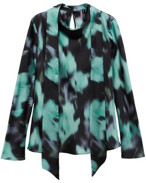 Mango Bluse 'Greta' - Grün