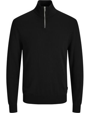 Jack & Jones Pullover Emil Knit - Schwarz