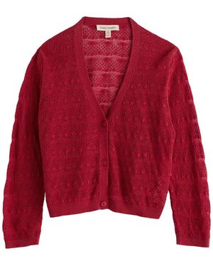 Seasalt Cornwall Strickjacke Sweet Day - Rot