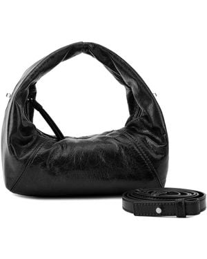 LES VISIONNAIRES Schultertasche Greta - Schwarz