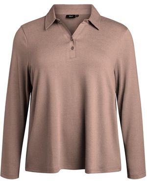 Zizzi Shirt Msvala - Braun