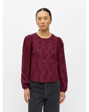 Object Bluse Objmya - Rot