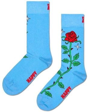 Happy Socks Socken Rose Sock - Blau