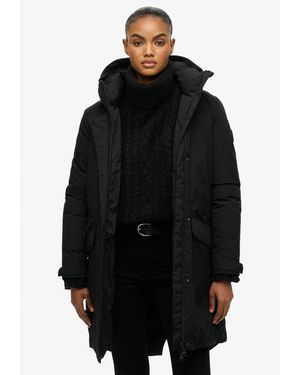 Superdry & Co Parka City Fishtail - Schwarz