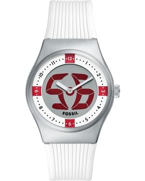 Fossil Uhr Archival Big Tic - Weiß