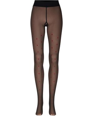 Nur die Feinstrumpfhose Warm & Transparent Robust 80 Den - Braun