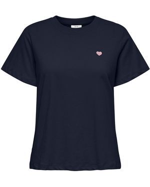 Jdy T-Shirt Pisa - Blau