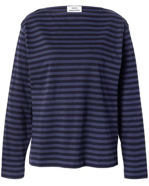 Mads Nørgaard Shirt Single Silke - Blau