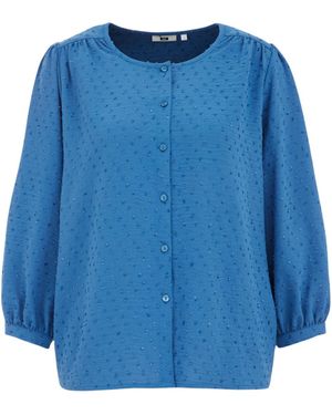 WE Fashion Bluse - Blau