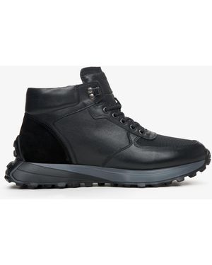 ESTRO Sneaker High 4904 - Schwarz