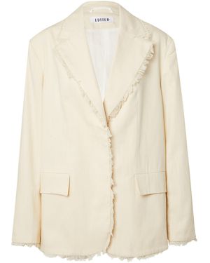 EDITED Blazer 'Yannina' - Weiß
