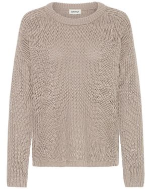 Oxmo Strickpullover Oxfkanna - Braun