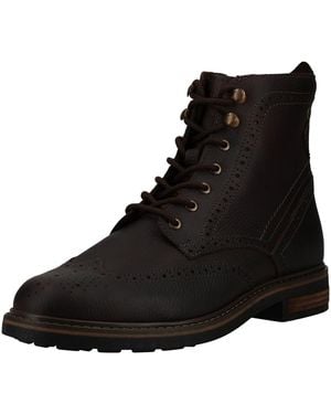 Clarks Schnürboots Newford - Schwarz