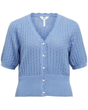 Object Strickjacke - Blau