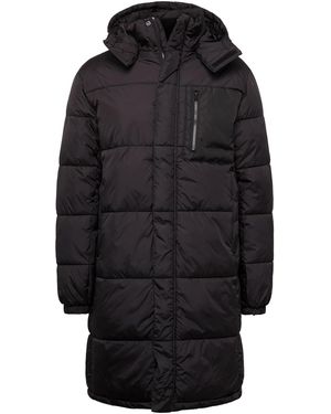 Solid Wintermantel 'callen' - Schwarz