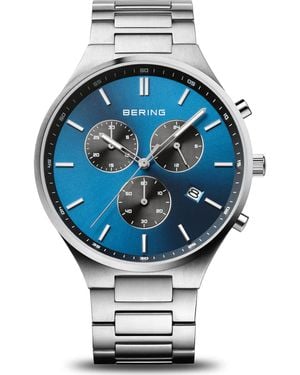 Bering Uhr Titanium - Blau