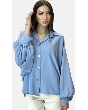 Elara Bluse - Blau