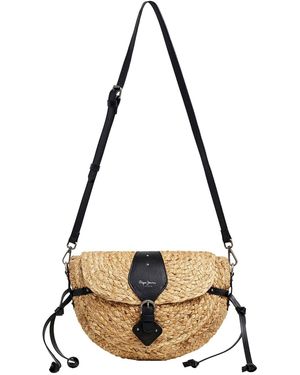 Pepe Jeans Schultertasche Saddie Coast - Mettallic