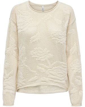 ONLY Pullover Onlseaside - Natur