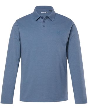 Men Plus Shirt - Blau