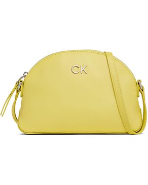 Calvin Klein Umhängetasche Re-Lock - Gelb