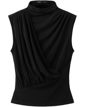 Mango Top Carmen - Schwarz