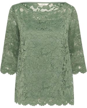 Cream Bluse 'Pria' - Grün