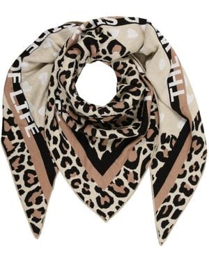 Zwillingsherz Tuch - Mehrfarbig