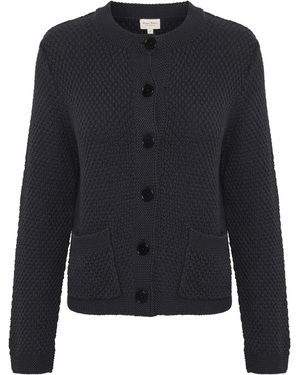 Part Two Strickjacke - Blau