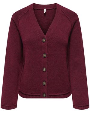 ONLY Strickjacke Onlhazel - Lila
