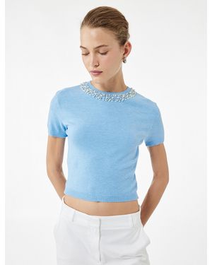 Koton Pullover - Blau