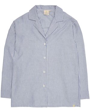 greenjama Schlafshirt - Blau