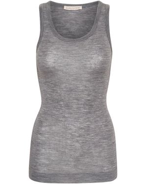 Seamless Basic Top Isa - Grau